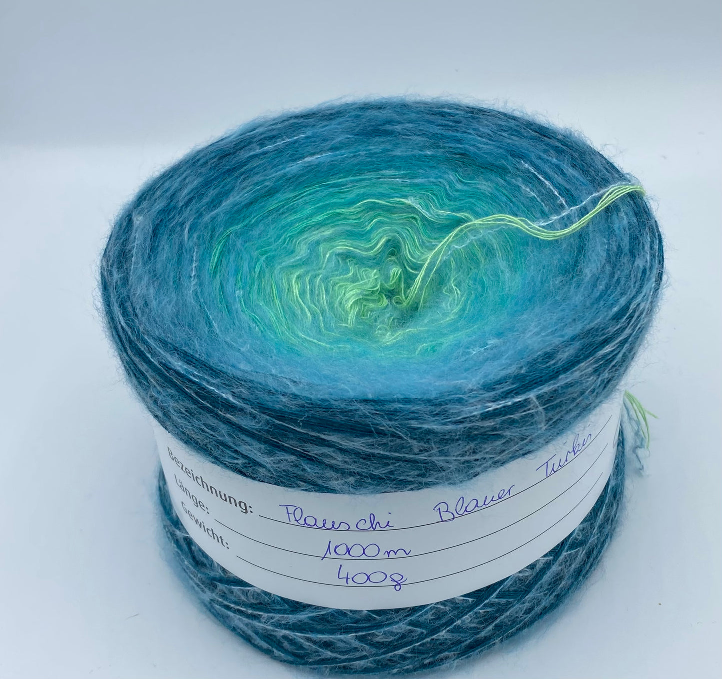 Flauschi Blauer Türkis