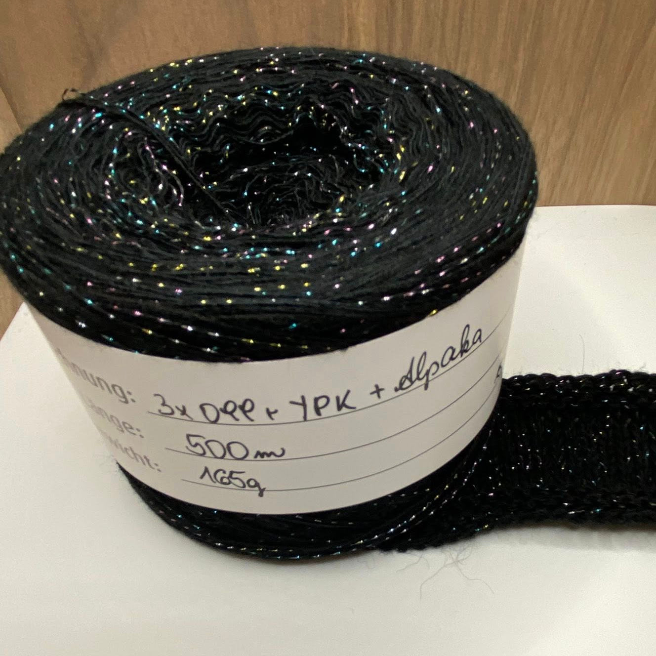 Sparkling Black Alpaka