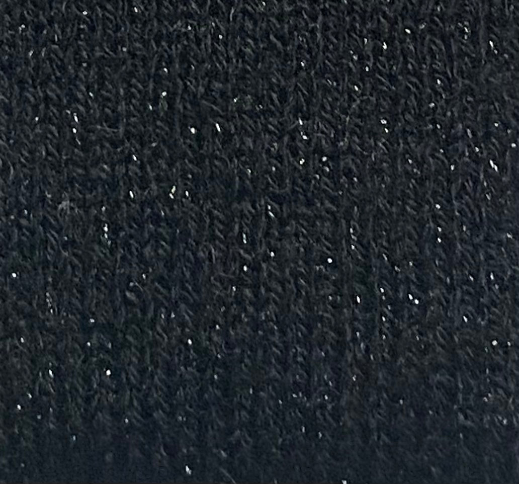 Dianalux Schwarz mit Lurex schwarz