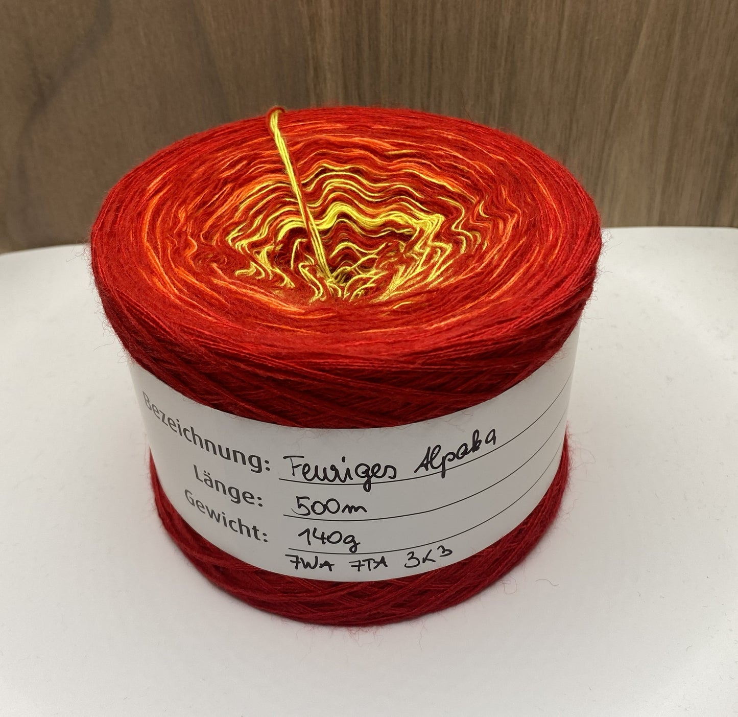 Feuriges Alpaka