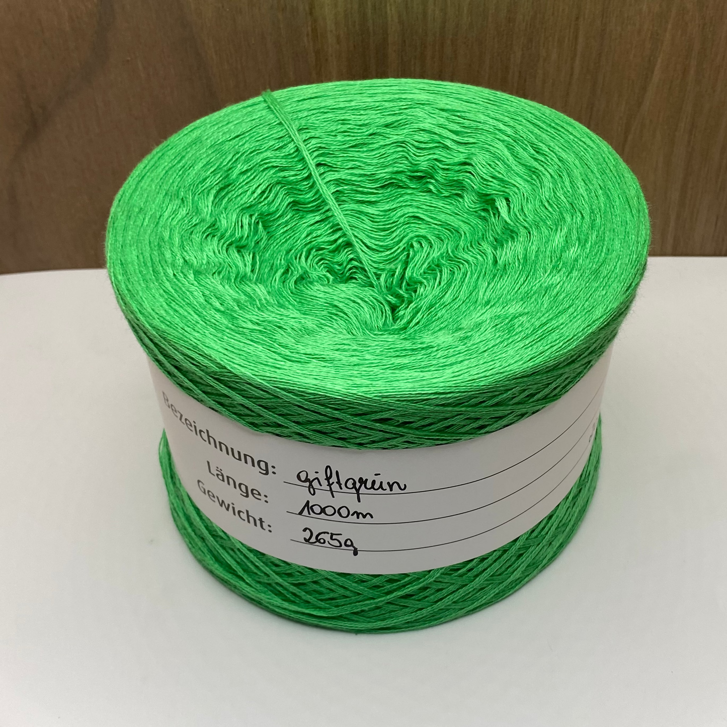 BP giftgrün uni 1000m 4-fädig