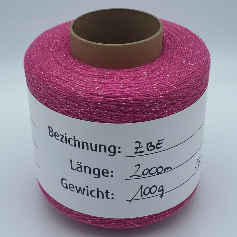 Dianalux HotPink mit Lurex silber (ZBE) 2000m