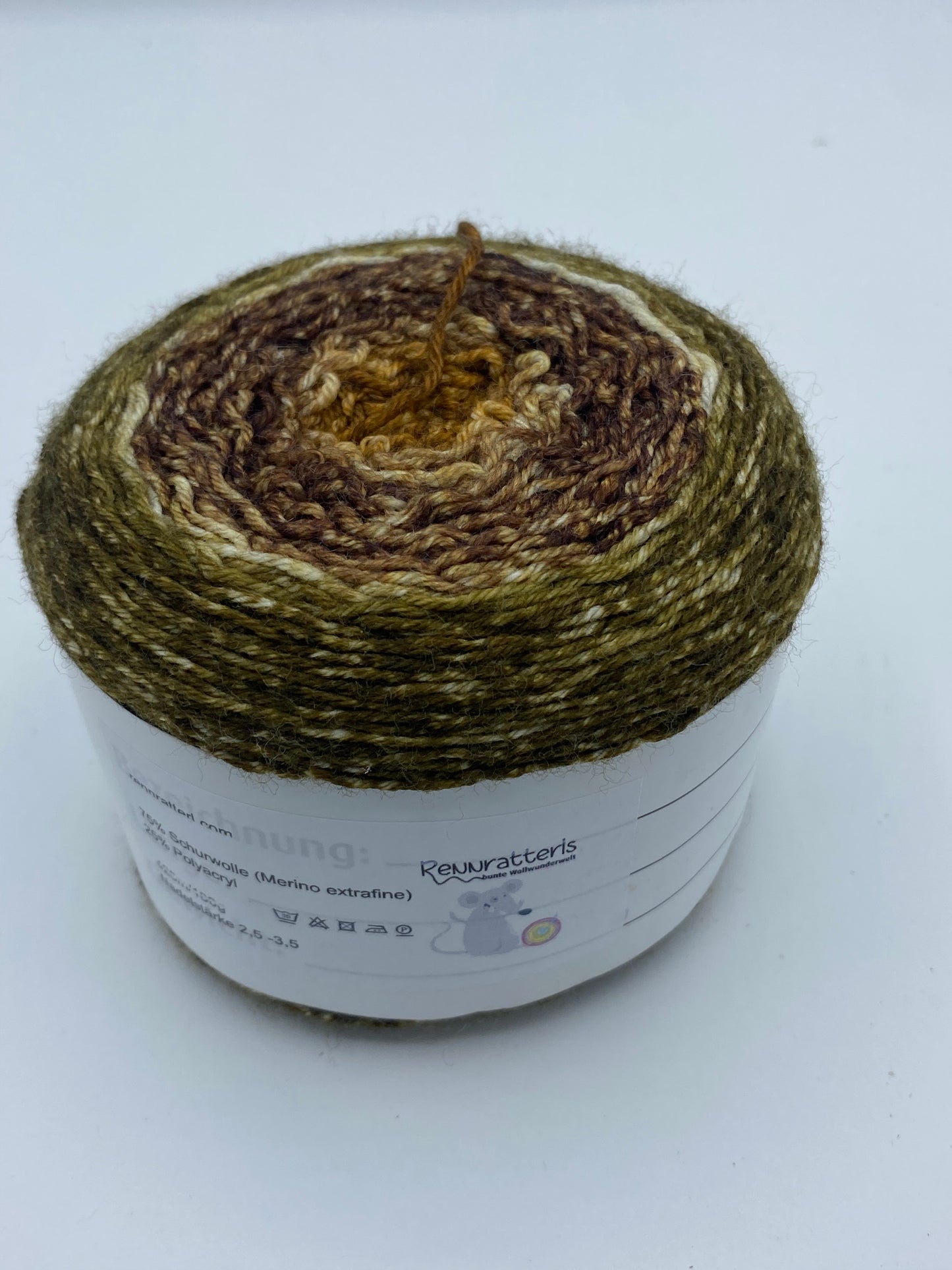 Mohair/polyacrylic - "purple"