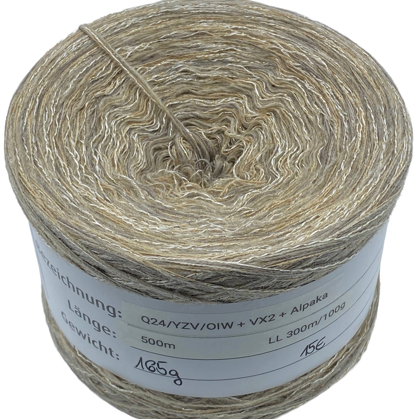 Sparkling Alpaka Beige 500m 5-fädig