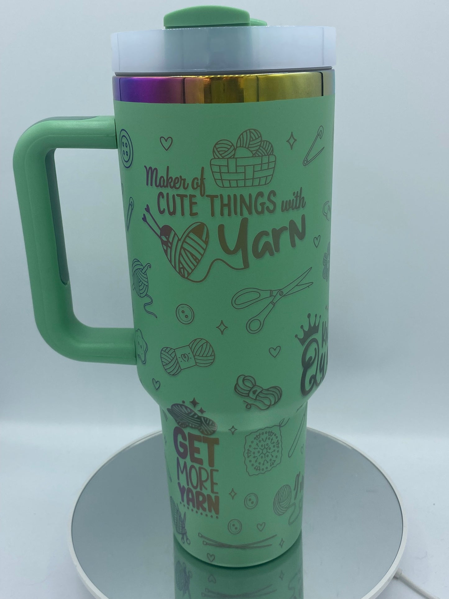 Thermobecher 1,2 l Knitting