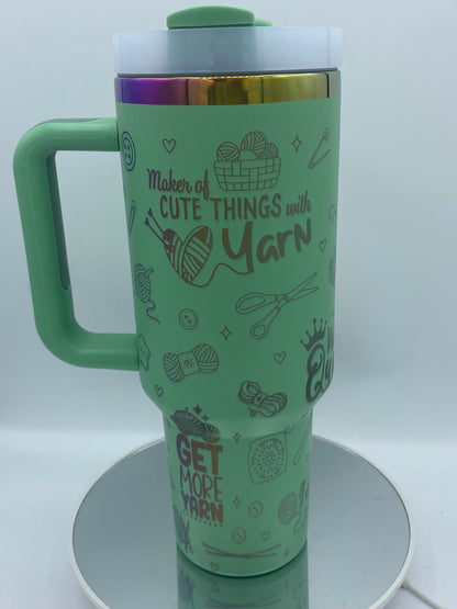 Thermobecher 1,2 l Knitting