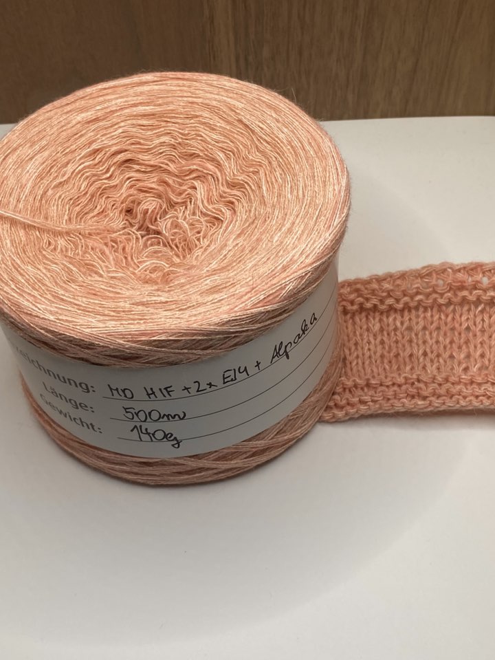 Alpaka Puder 500m 4-fädig