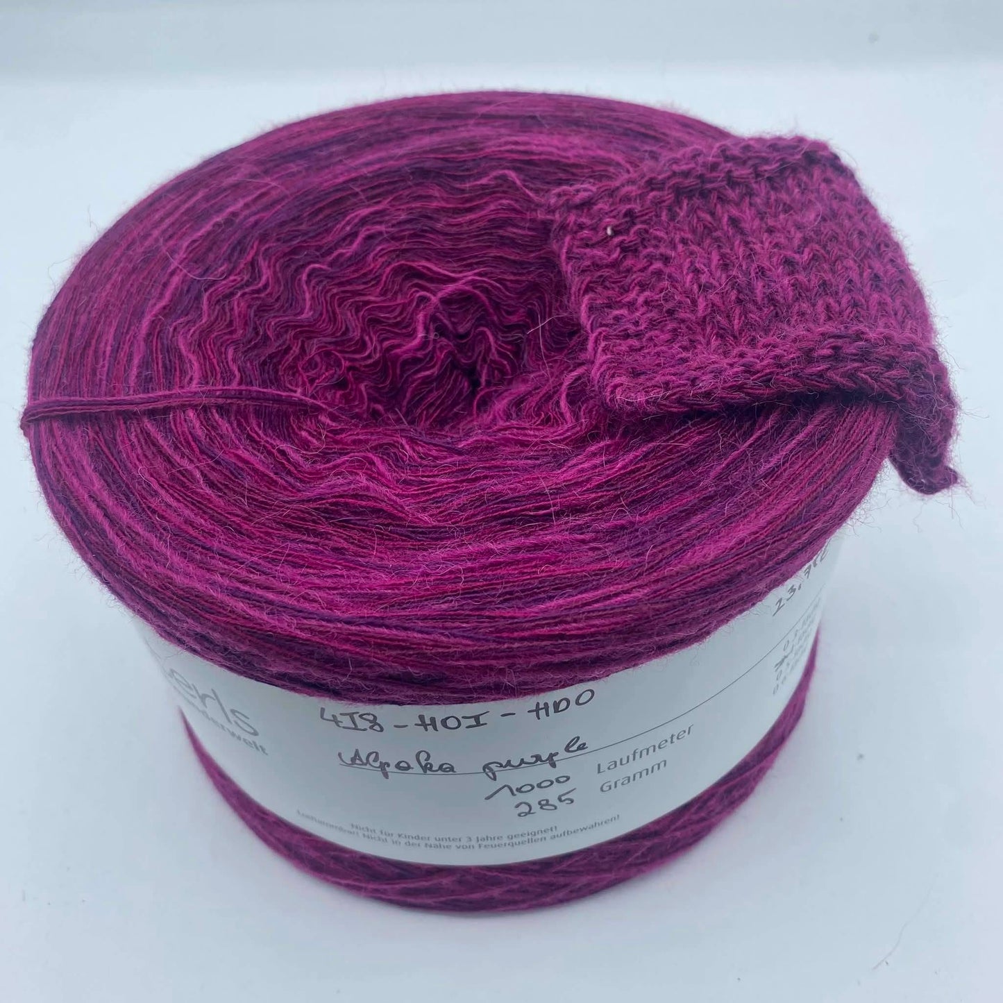 Alpaka purple  1000m 4-fädig