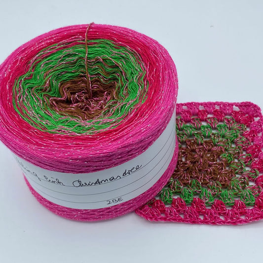 MD Sparkling Pink Christmastree 1000m 3-fädig