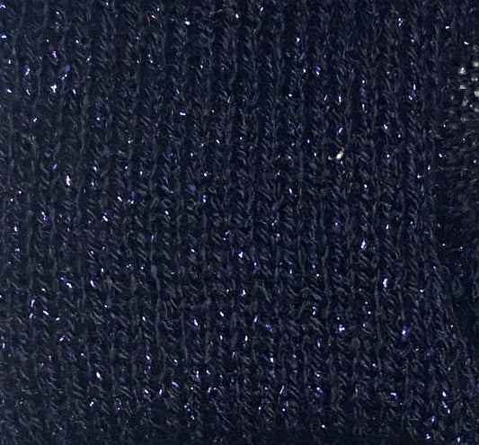 Dianalux marineblå med Lurex mørkeblå
