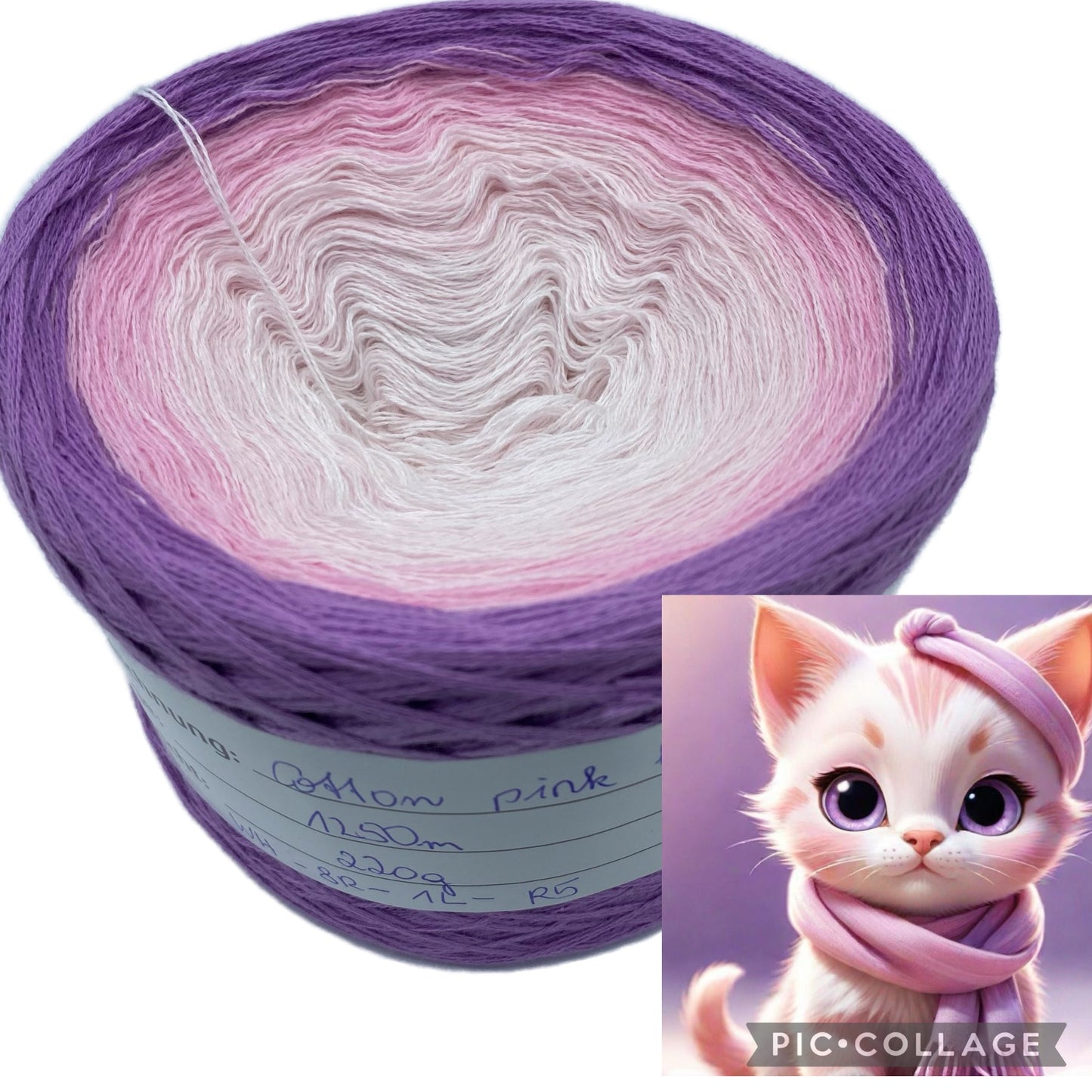 Cotton Pink Kitten