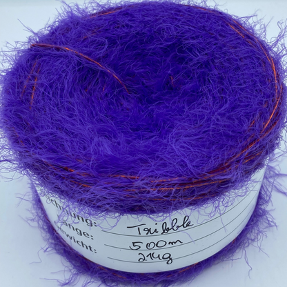 Tribble Turmalin beere/orange mel 500m 3-fädig