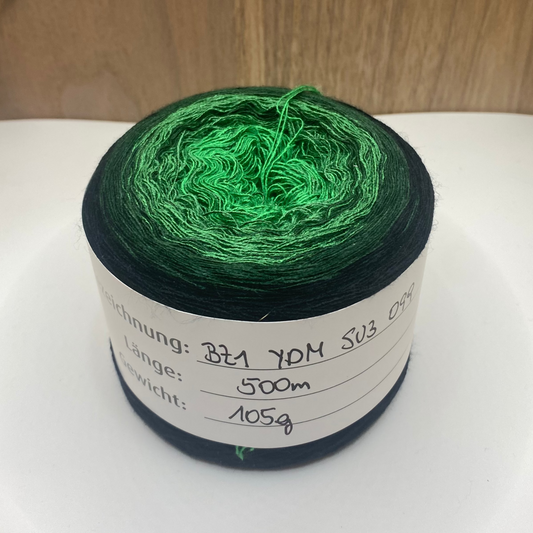 MD grün -> schwarz  500m 3-fädig