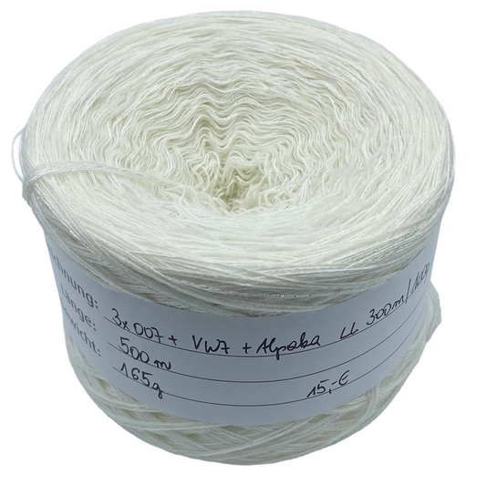 Sparkling Alpaka Snowwhite