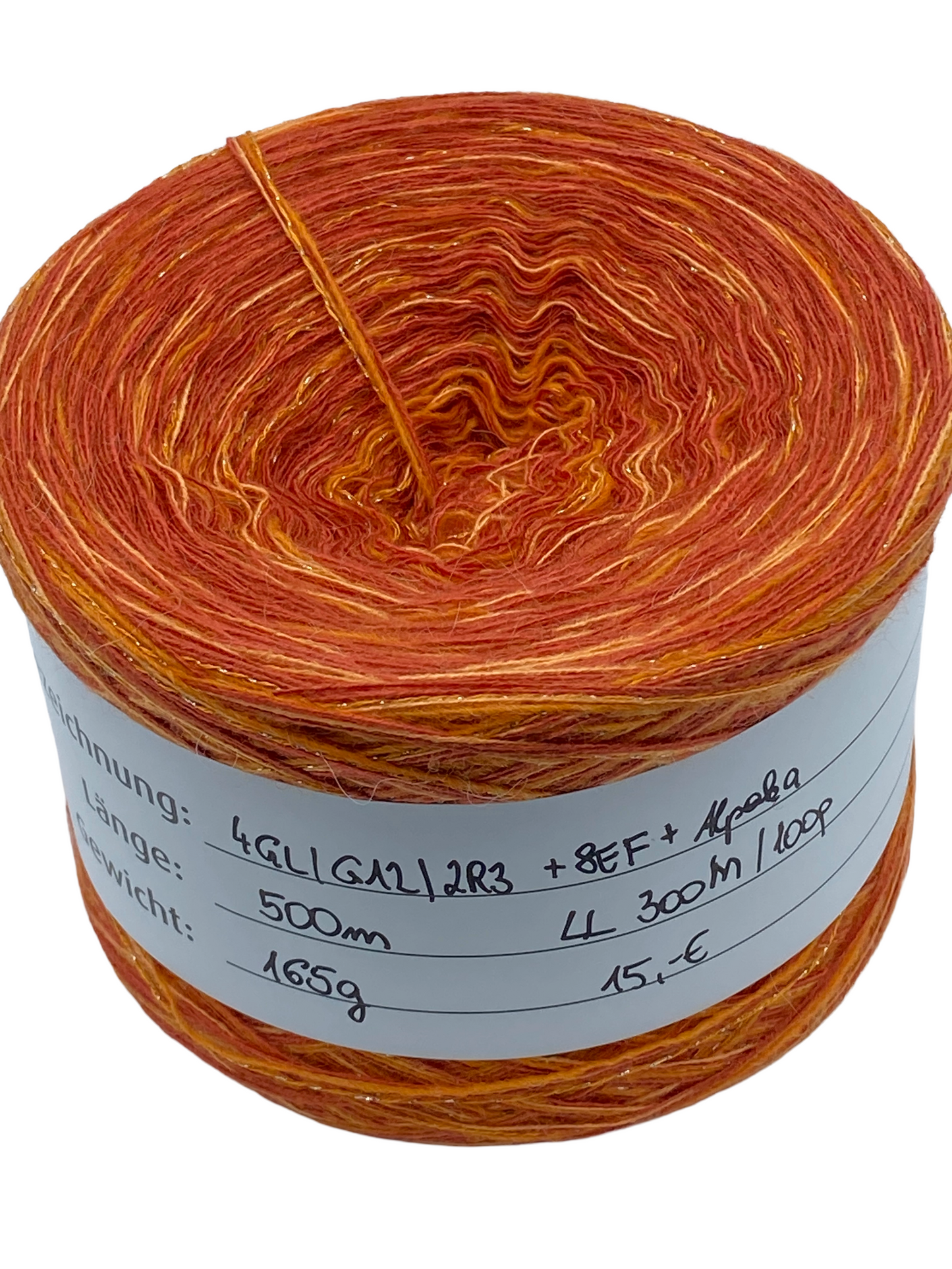 Sparkling Alpaka Orange