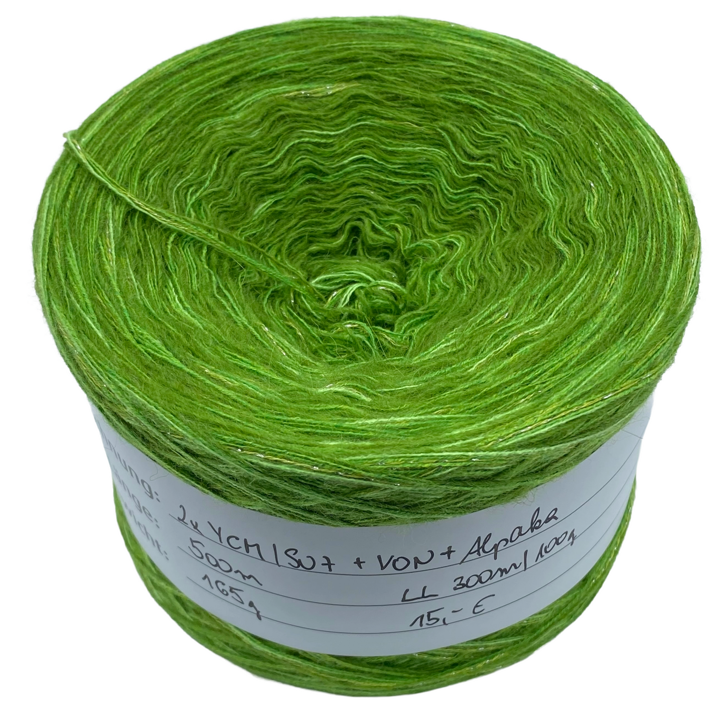 Sparkling Alpaka Grün mel.