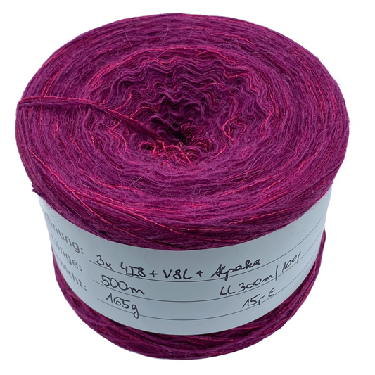 Sparkling Alpaka Beere 500m 5-fädig