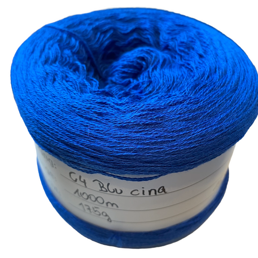 Cotton Uni CU Blu Cina 1000m 3-fädig
