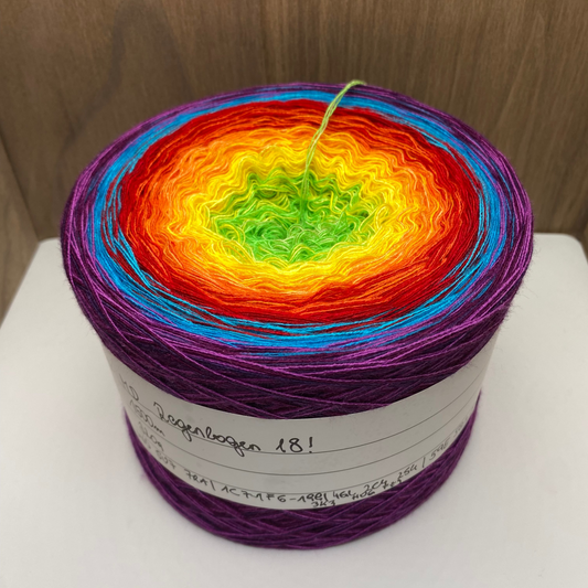 MD Regenbogen 18! 3fädig