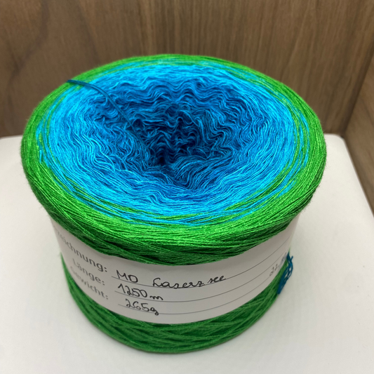 MD Laserzsee 1250m 3-fädig  - grün außen