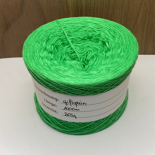 BP giftgrün uni 1000m 4-fädig