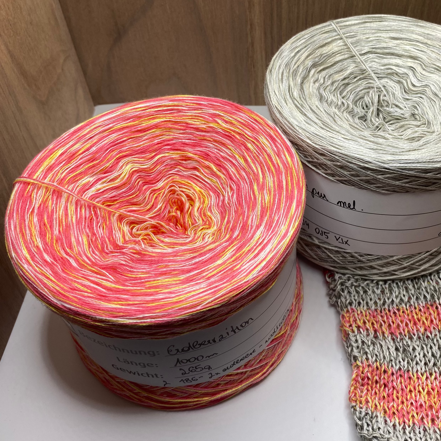 BP Erdbeerzitrion meliert  1000m 4-fädig