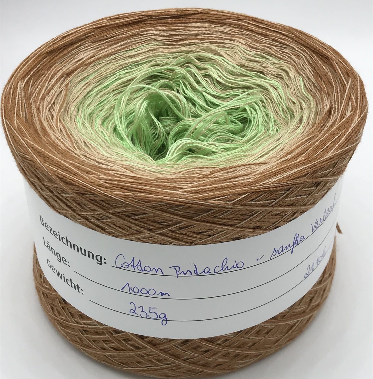 Cotton Pistachio -sanfter Verlauf