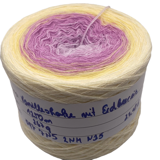 MD Vanilleshake mit Erdbeereis