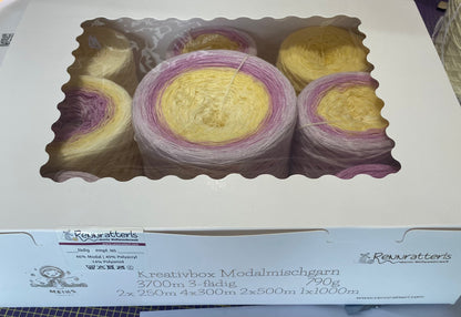 Kreativbox Modal  - Vanilleshake mit Erdbeereis