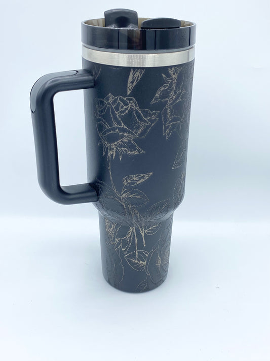 Thermobecher 1,2 l Rosen