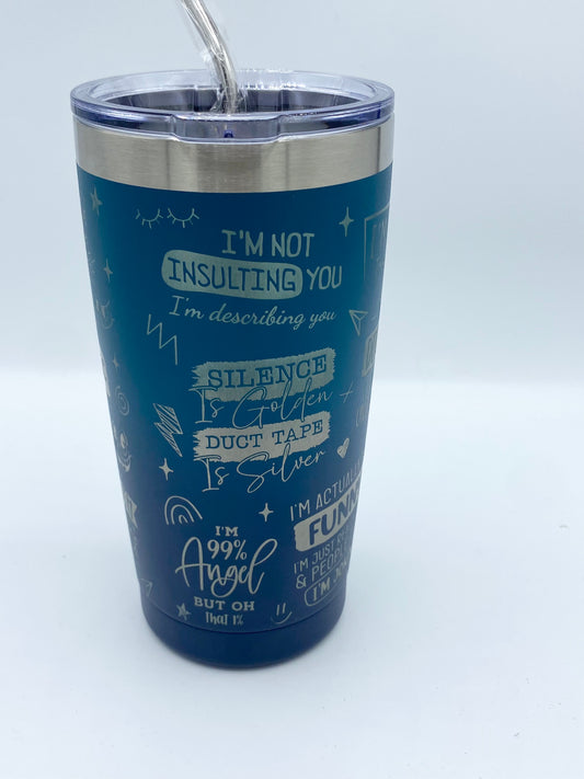 Thermobecher 600ml "funny slogans"