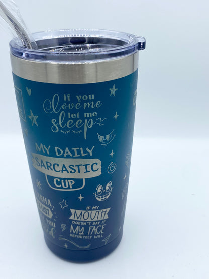 Thermobecher 600ml "funny slogans"