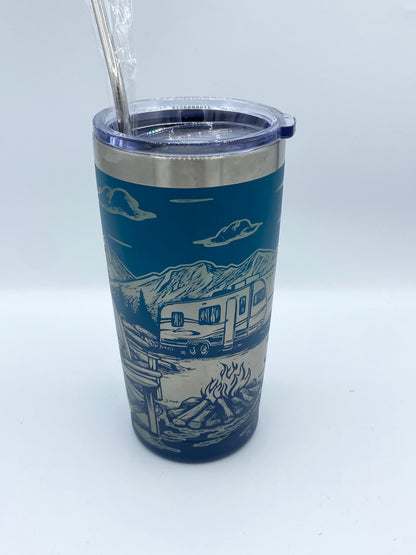 Thermobecher 600ml "Camping"