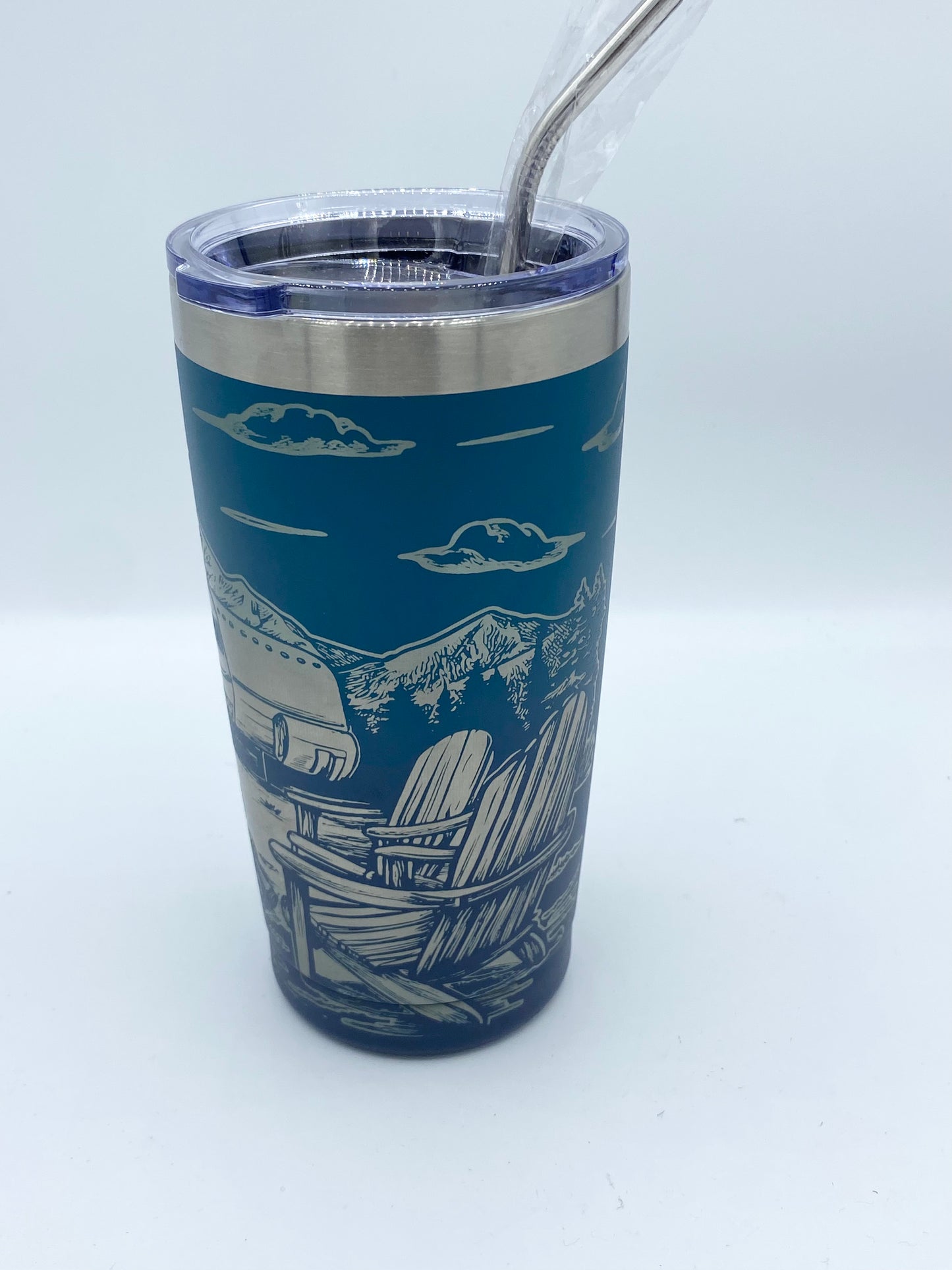 Thermobecher 600ml "Camping"